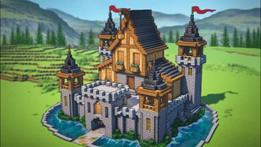 Minecraft: How To Build A Castle | Tutorial