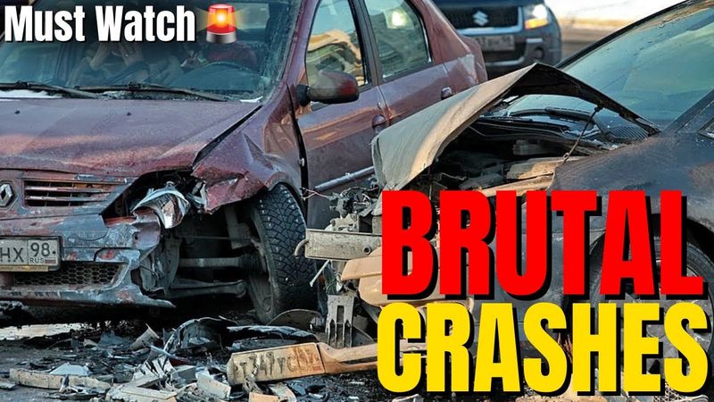142 BRUTAL Car Crashes 2025 | Dashcam Fails & Idiots in Cars Compilation