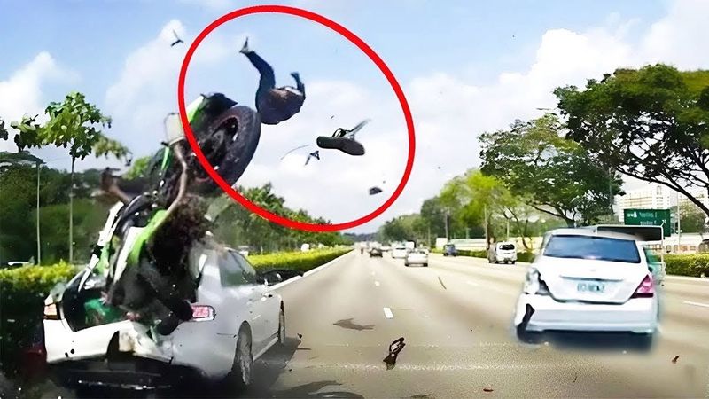 Tài xế gây ra tai nạn giao thông kinh hoàng do lái ẩu, khiến chiếc xe nát bét 04