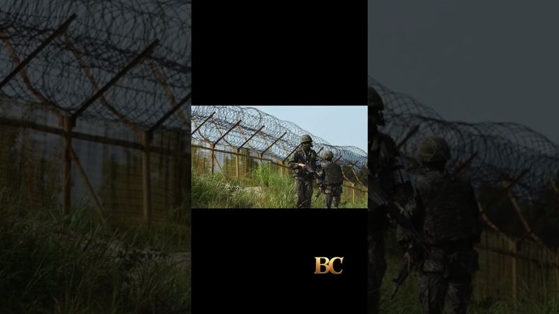 North Korean man avoids military and landmines to cross border into South Korea