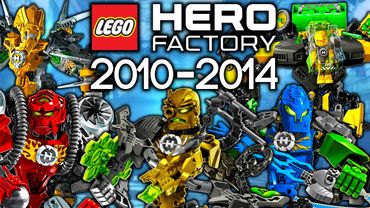 Tutti i set LEGO Hero Factory MAI REALIZZATI dal 2010 al 2014