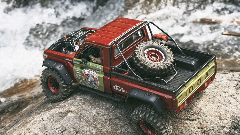 Traxxas TRX4 Lc70 Killerbody Hard Body Custom Off-road Driving 4X4 RC Car