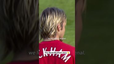 The story of David Beckham, Sir Alex Ferguson and Ole Gunnar Solskjaer’s boot 😮 #manchesterunited