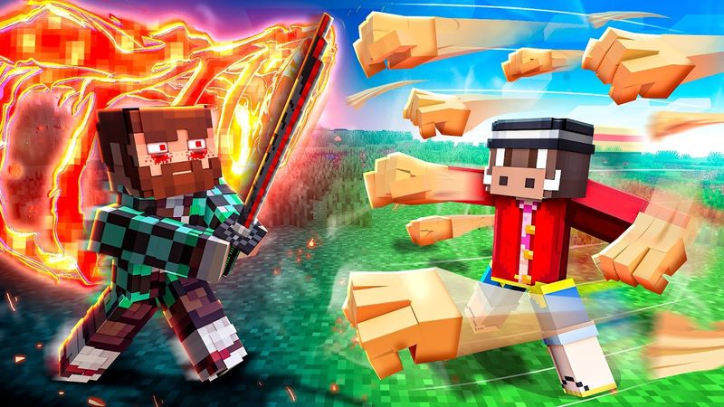 😰Какой Аниме Мод СИЛЬНЕЙШИЙ в Майнкрафт? #2 + Кабан