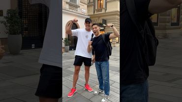 Surprising a Kazakh Olympian 🇰🇿🤯