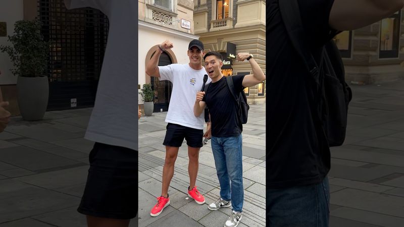 Surprising a Kazakh Olympian 🇰🇿🤯