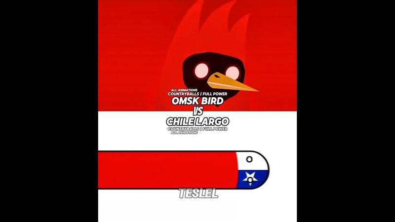 Omsk bird vs Chile largo | #wisedits #wisedit #chilelargo #omskbird #countryballs