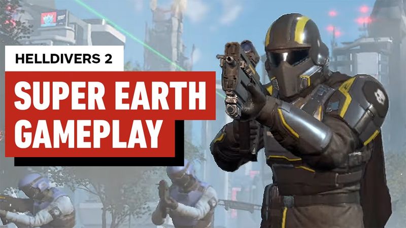 Helldivers 2: Super Earth Invasion Gameplay (4K 60FPS)