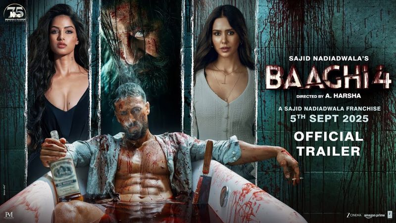 Baaghi 4 Trailer | Tiger, Sanjay, Harnaaz, Sonam | Sajid Nadiadwala | A.Harsha | In Cinemas 5th Sept
