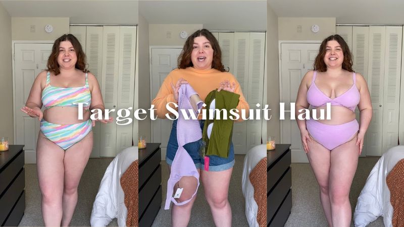 MID/PLUS-SIZE TARGET SWIM HAUL | Spring 2022 Target Try On (Size X)