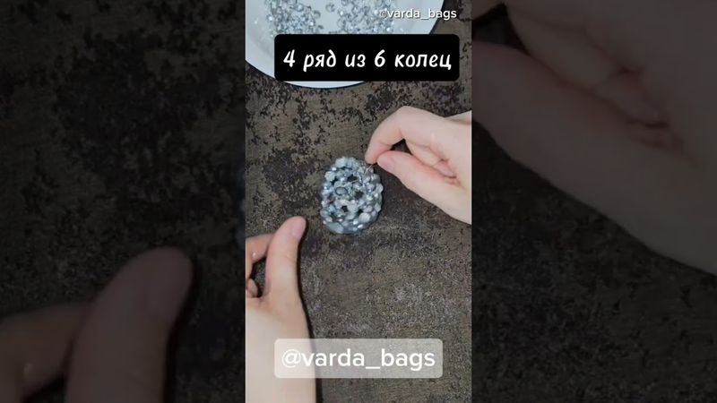 Пасхальное Яйцо из бусин🐣 🥚 #яйцоизбусин#мастерклассизбусин#пасхальноеяйцоизбусин @VARDA_BAGS