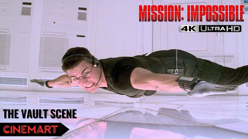 MISSION: IMPOSSIBLE (1996) | The Vault Scene | Into the Vault Scene 4K UHD