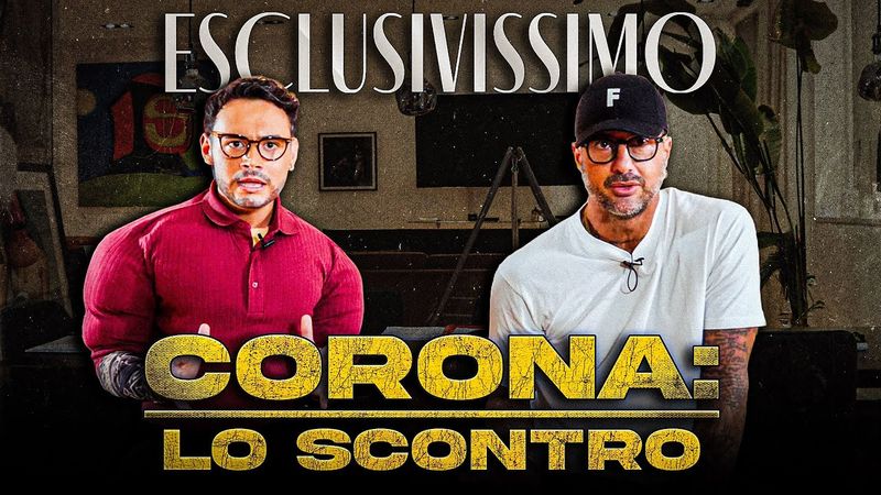 FABRIZIO CORONA faccia a faccia con il suo NEMICO: lo SCONTRO che tutti aspettavano - Esclusivissimo