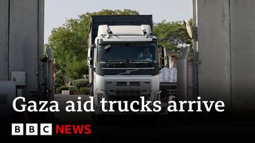 Gaza aid yet to reach civilians as Israeli PM defends military expansion | BBC News