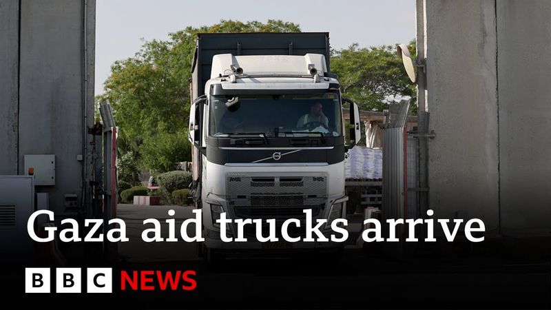 Gaza aid yet to reach civilians as Israeli PM defends military expansion | BBC News