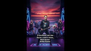 В поздний час мы были с нею в поле…Иван Бунин & Vibe Poems