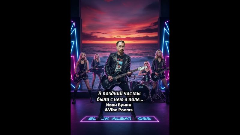 В поздний час мы были с нею в поле…Иван Бунин & Vibe Poems