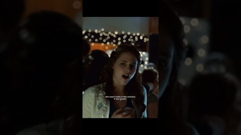 kristen really shined through in this moment || #shorts #twilight #bellaswan #edwardcullen