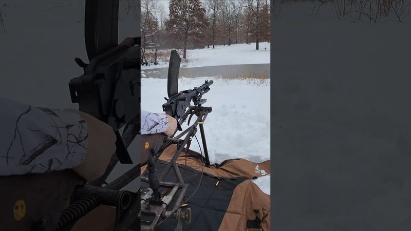 Madsen LMG Tripod At The Range