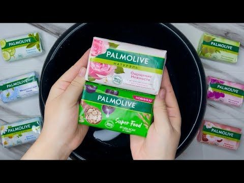 Мыление мыла🧼Palmolive🫐🫧🧽#soap