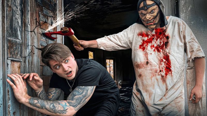 ЗАКЛЮЧЕННЫЙ МАНЬЯК НАБРОСИЛСЯ НА МЕНЯ В ЗАБРОШКЕ