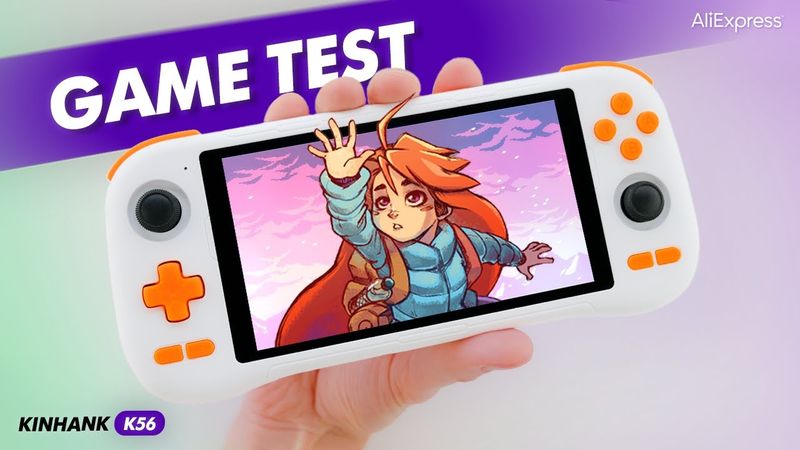 Kinhank K56 Portable Handheld Console | Retro Game Test