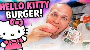 НОВИНКА ВКУСНО И ТОЧКА! РОЗОВЫЙ БУРГЕР HELLO KITTY! А СТОИТ ЛИ БРАТЬ?!