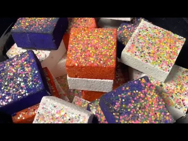 Variety of Colored Chalk Blocks 
