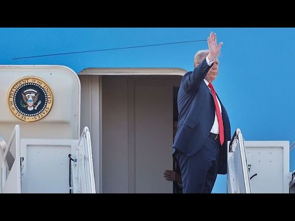 Trump en route to 'high stakes' meeting with Putin on Moscow's war in Ukraine — live updates