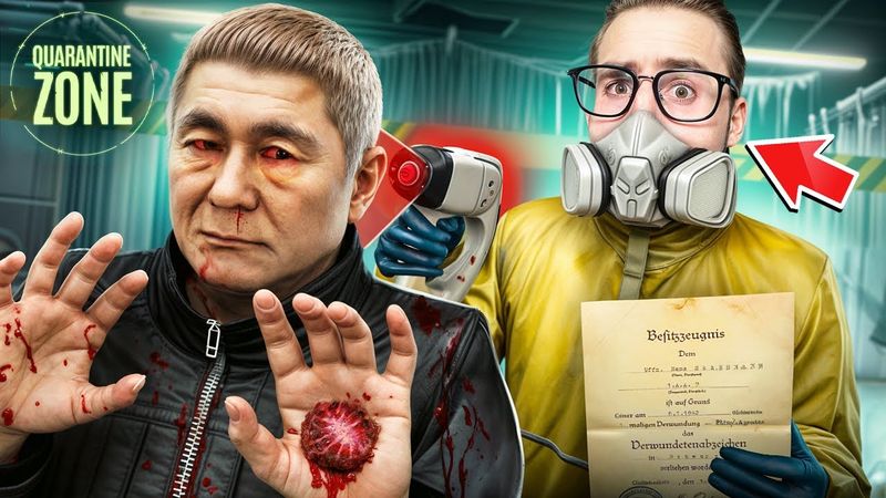 ПРОВЕРЯЮ ЛЮДЕЙ НА УКУС в ЗОМБИ АПОКАЛИПСИС! 7 ДНЕЙ ПОСЛЕ ЗОМБИ ВИРУСА в Quarantine Zone