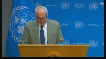 UN spokesperson says images of Gaza aid rush 'heartbreaking' | AFP