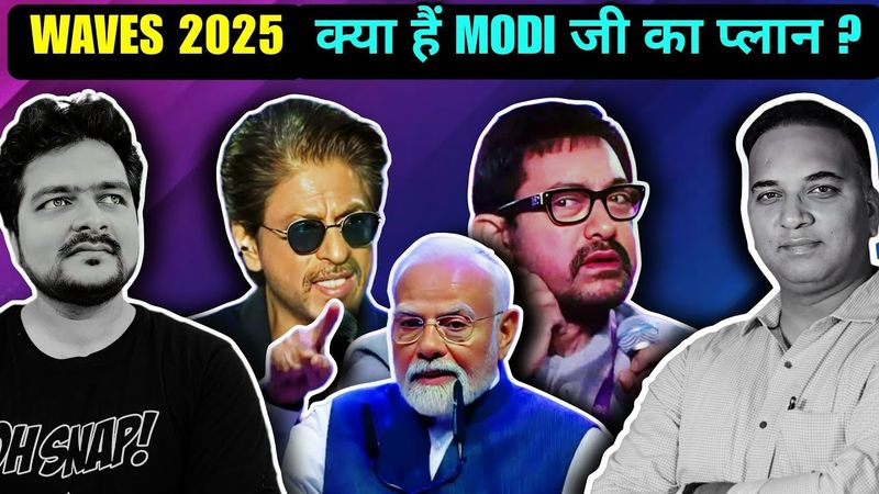 WAVES 2025 में Aamir, Shahrukh, Karan Johar 🛑 मोदी सरकार के Plan पर Sandeep Singh जी से चर्चा