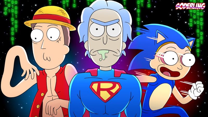 Соник и Луффи в "Рике и Морти"? - Все Пасхалки в 8 сезоне!