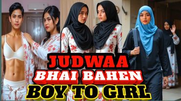 BOY BECOMES GIRL FOR STUDIES | STORY OF TWIN BROTHER & SISTER | AMAZING TRANSFORMATION STORY PART 1