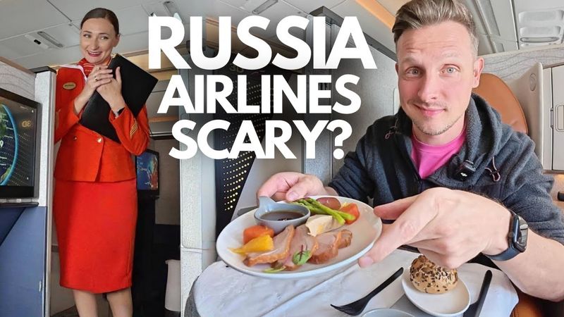 Drone Attacks & Caviar - my WILD Ride on Russia’s National Airline!