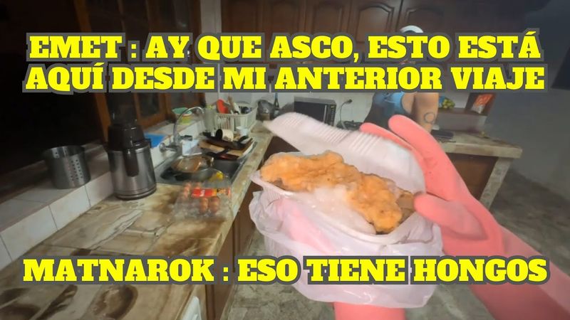 EMETSUKI ENCUENTRA UNA COMIDA QUE LLEVA AHÍ DESDE SU ANTERIOR VIAJE A PERÚ