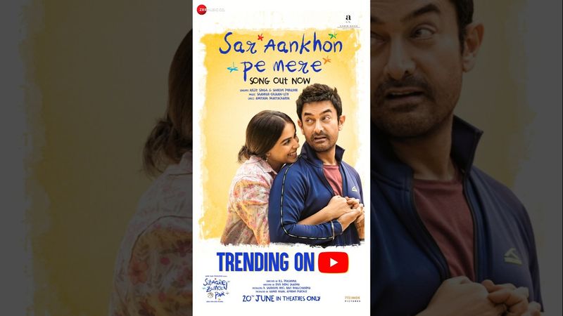 When love is real, you wear it sar aankhon pe. Now trending on YouTube – #SarAankhonPeMere #shorts