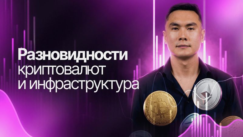 Разновидности криптовалют и инфраструктура / Бесплатный курс