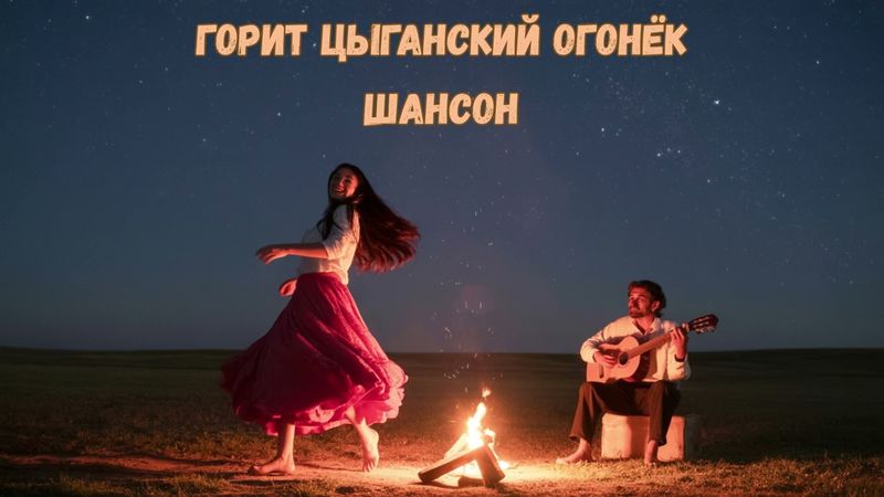 "ГОРИТ ЦЫГАНСКИЙ ОГОНЁК" — песня о запретной любви | ШАНСОН 2025