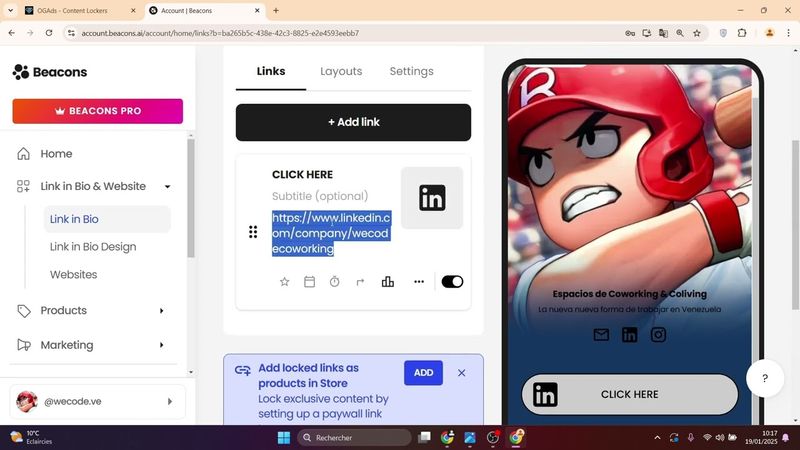 5- خطوات التسجيل في OGADS: إنشاء صفحة هبوط وحل جميع مشاكل تيك توك