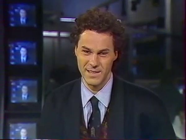 JT TF1 Nuit du 3 Décembre 1989 (François Bachy) et la Météo (Alain Gillot- Pétré)