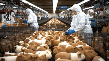 GUINEA PIG Farming | How Farmers Raise Millions for Food Production -  Guinea Pig Meat Processing