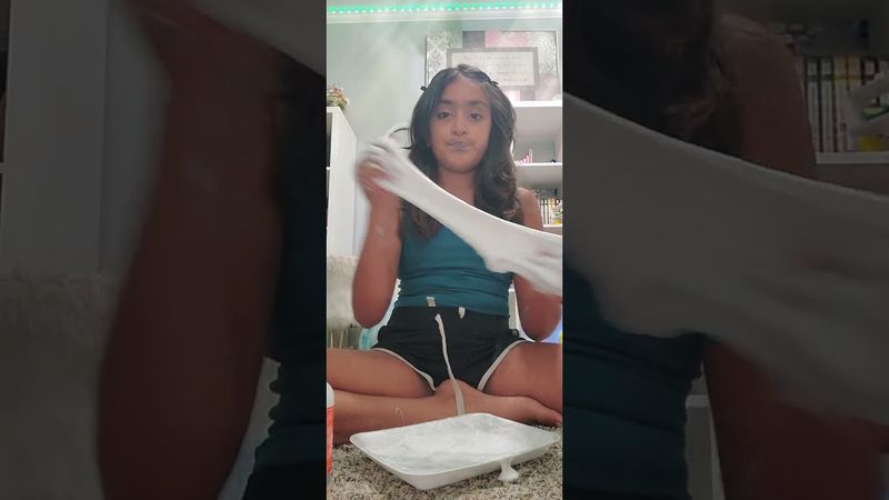 Make slime 🤧 😤 😌 🖤