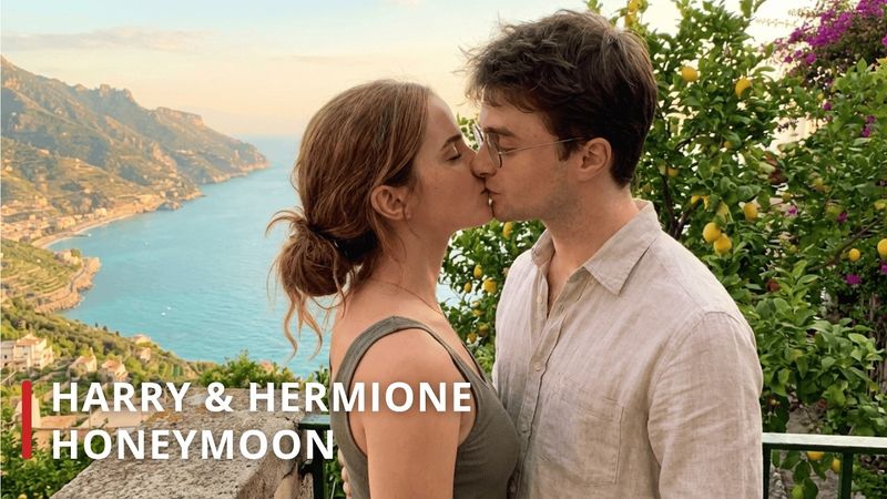 Harry & Hermione’s Honeymoon I Amalfi Coast 🏖️