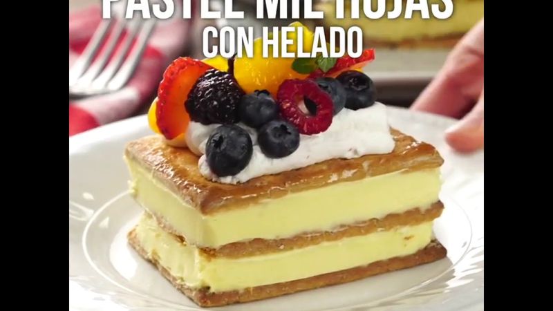 Receta Pastel de Mil Hojas - Tía Rosa