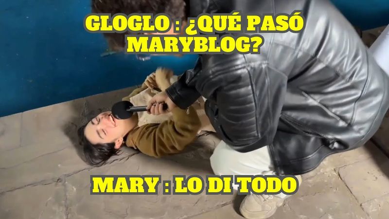 GLOGLO ENCUENTRA A MARYBLOG TIRADA EN EL PISO