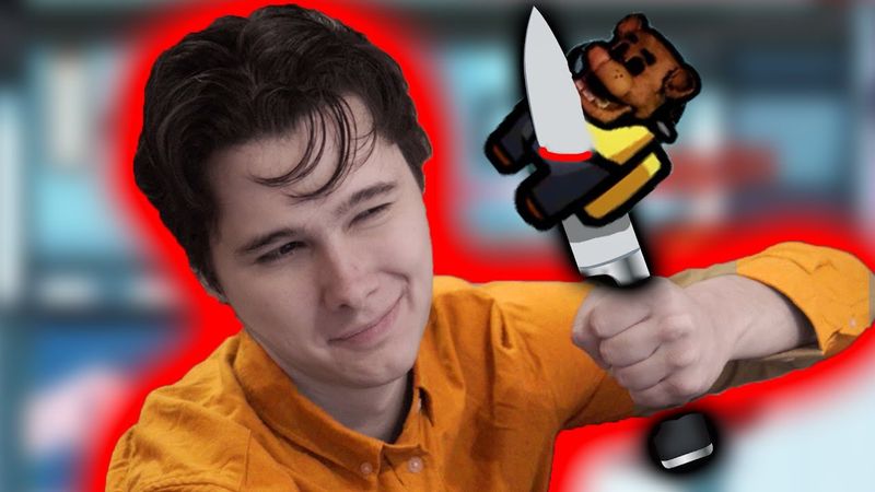 НАСАДИЛ ДРУЗЕЙ НА НОЖ В AMONG US