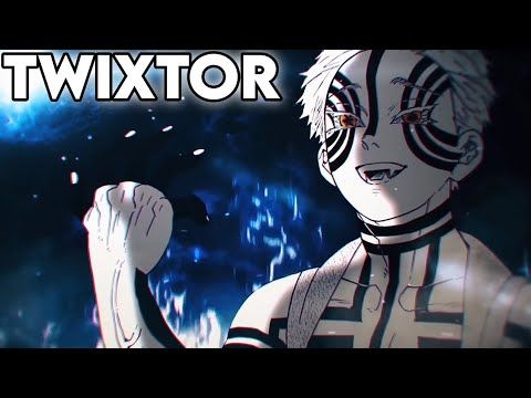 Akaza | 4K Twixtor | Manga animation.