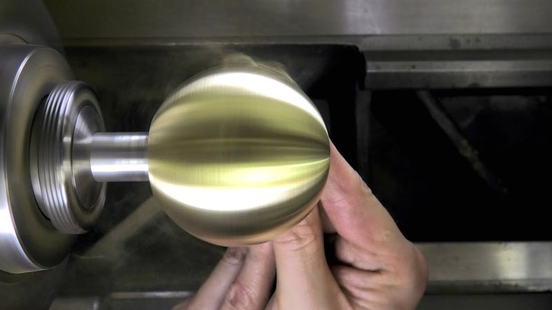 Restoring Dented Brass Balls