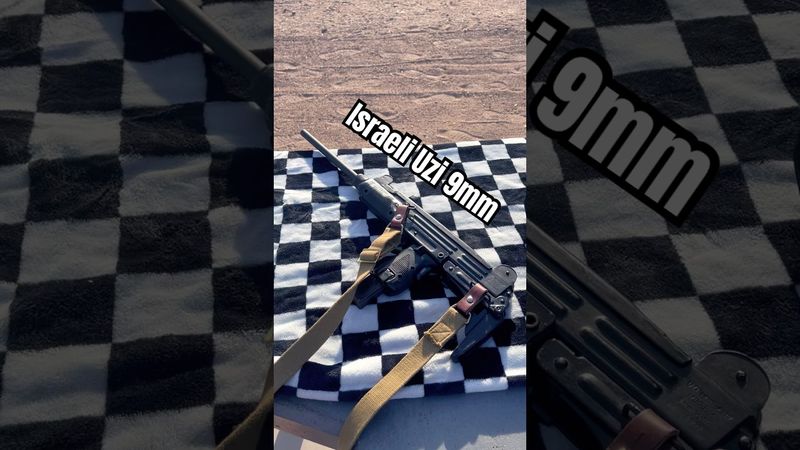 Original UZI 9mm - Classic Israeli Weaponry #terminator #arnoldschwarzenegger #80s #subscribe
